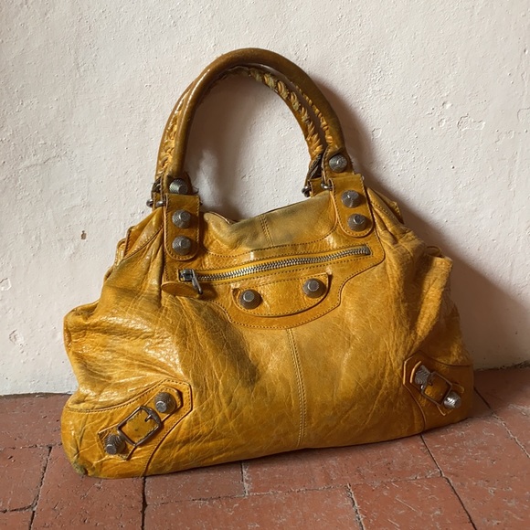 BALENCIAGA I GSH Brief Handbag - Picture 1 of 16